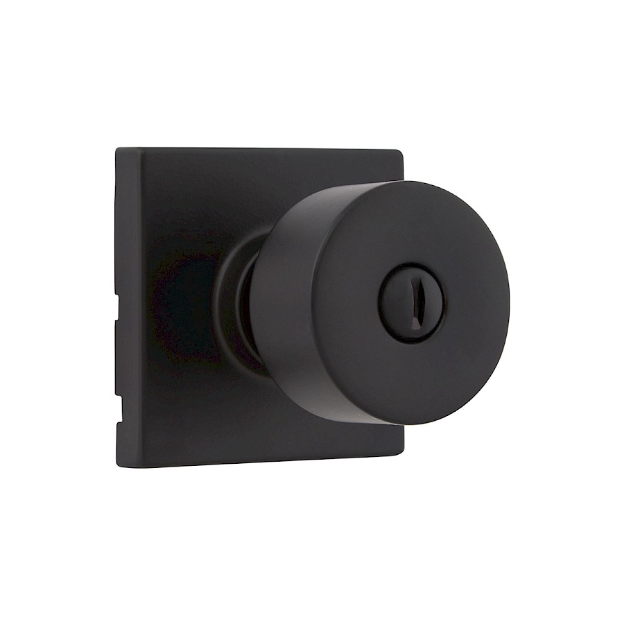 Cerradura Pomo Bilbao Privacidad Hierro Negro