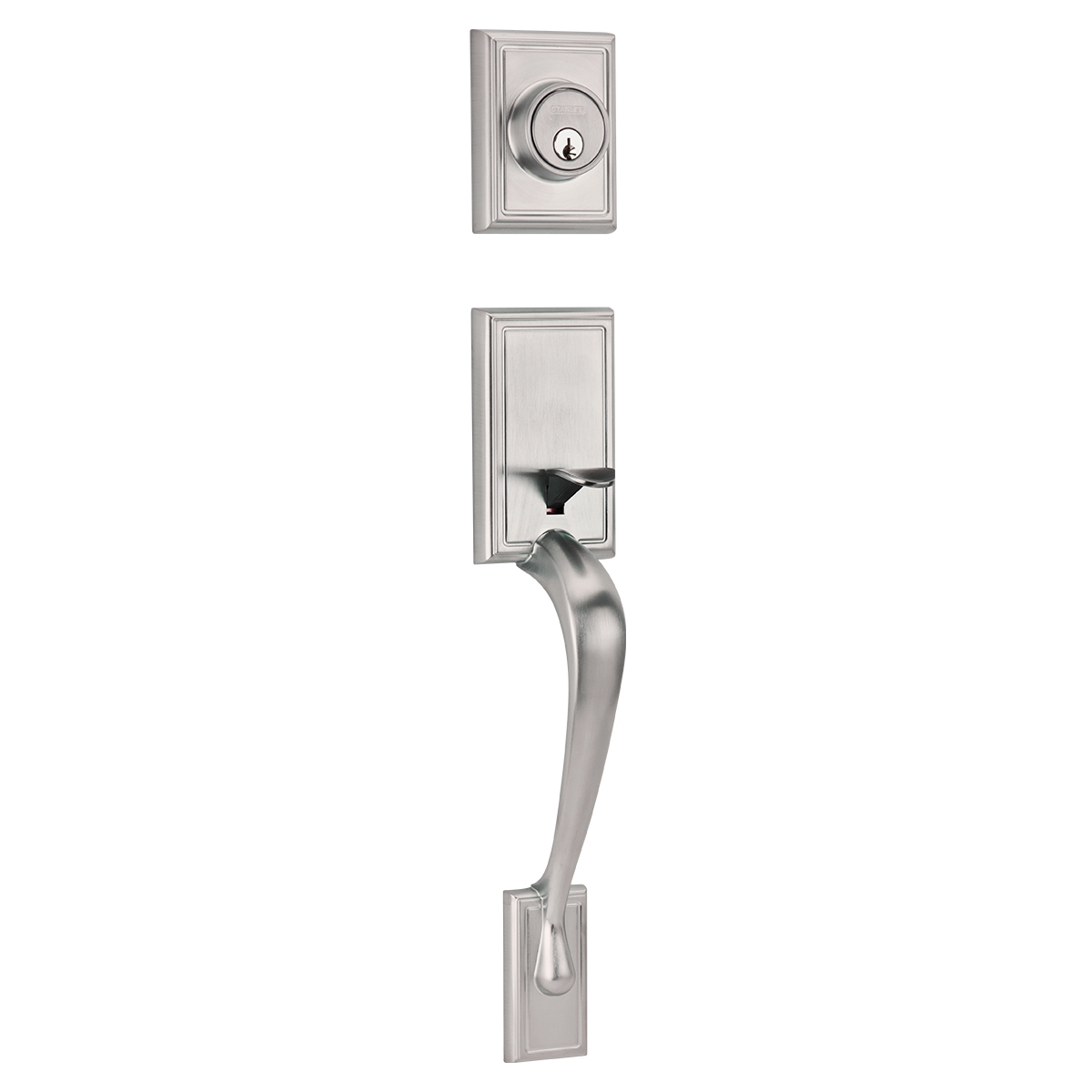Aureliusページ Cerradura Gatillo Liberty Cilindro Doble Níquel Satinado | Kwikset