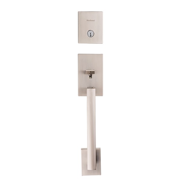 Cerradura Gatillo San Clemente Cilindro Sencillo Níquel Satinado SmartKey Security™