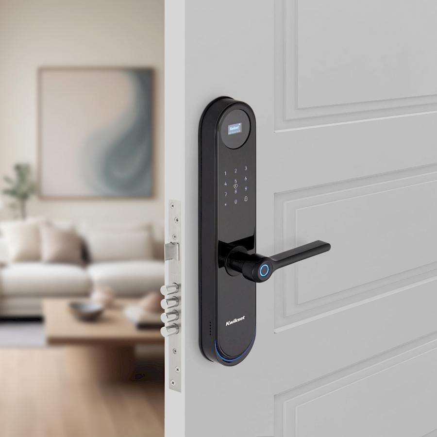 Cerradura Electrónica Spectra Entrada Hierro Negro